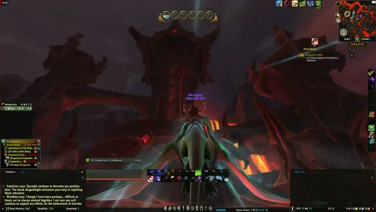 World of Warcraft Dragonflight Allegiance to One