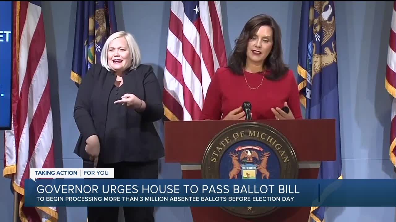 Whitmer asking candidates to follow Michigan, federal guidelines on gatherings when campaigning