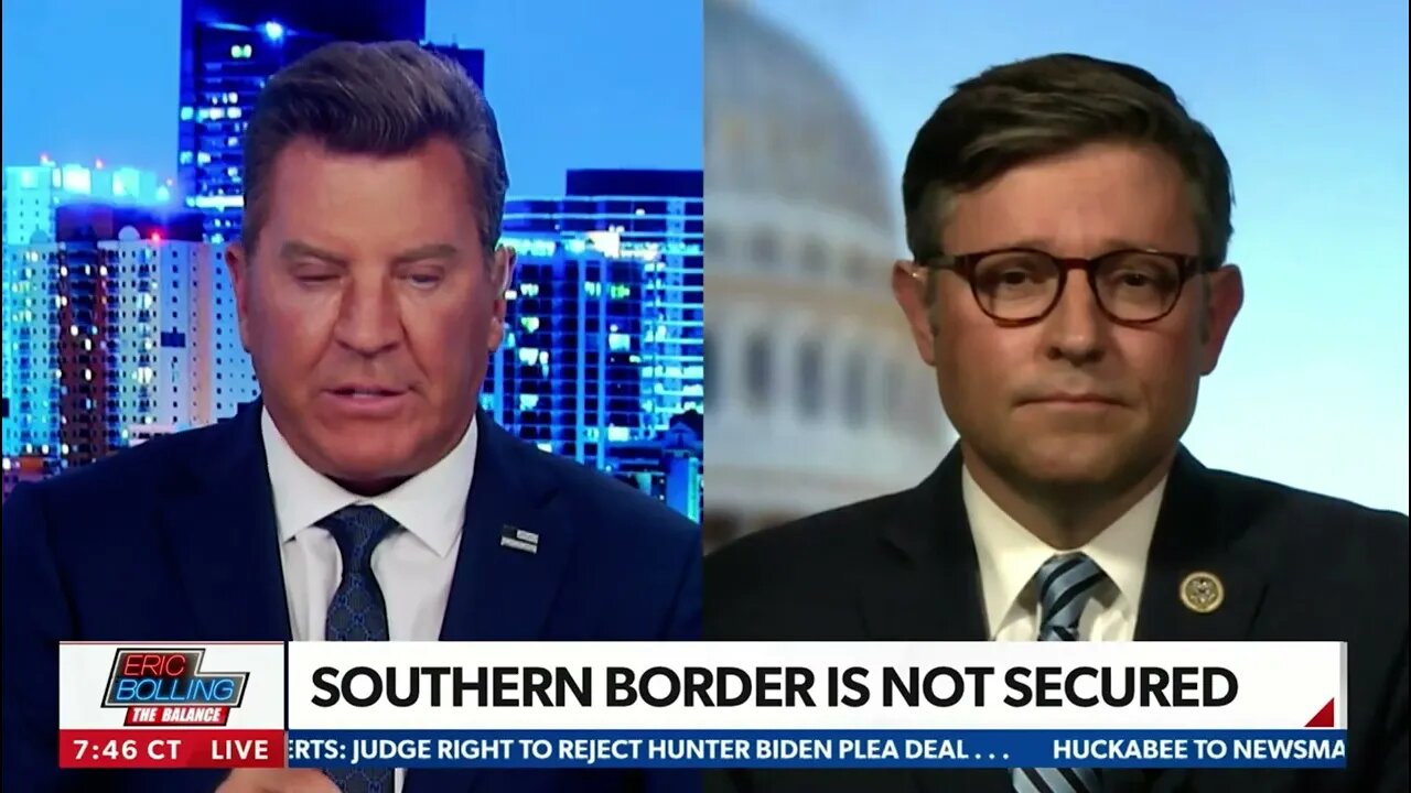 Rep. Mike Johnson on Eric Bolling the Balance
