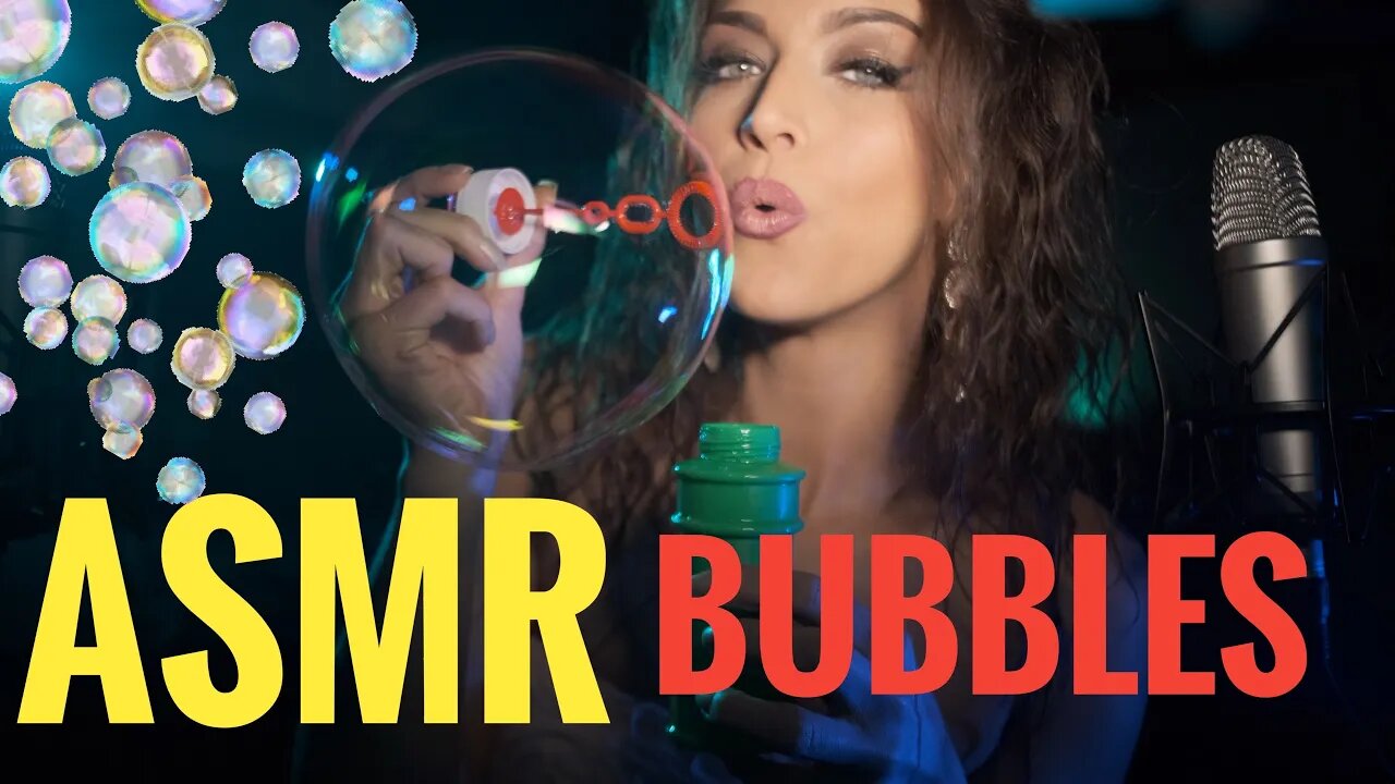 ASMR Gina Carla 😱 Bubbles! Blown Away!