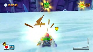 The North Bowl Last Kart Driving Gameplay - Crash Team Racing Nitro-Fueled