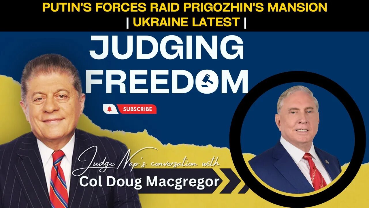 Putin's forces raid Prigozhin's mansion | Ukraine Latest | w/ Col. Douglas Macgregor