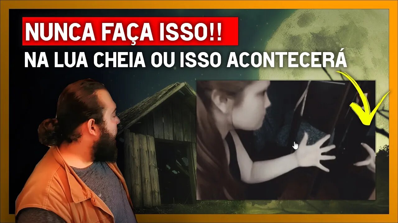 NUNCA FAÇA ISSO NA LUA CHEIA!! Ritual e portal para entidades (terceiro olho, espelho e magia)