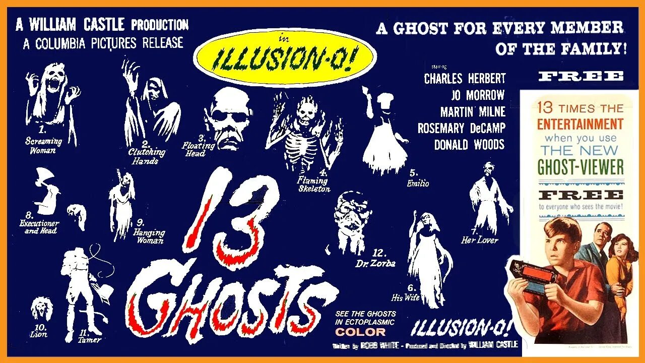 13 Ghosts (1960) Movie Review