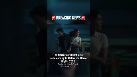 HHN House Announcement 😱🎃