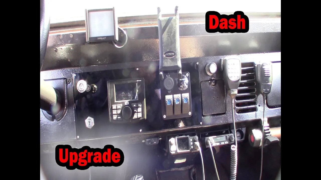 Early Bronco marine Stereo and Dash Panel Gauge Switch Upgrade NVX VMPS35