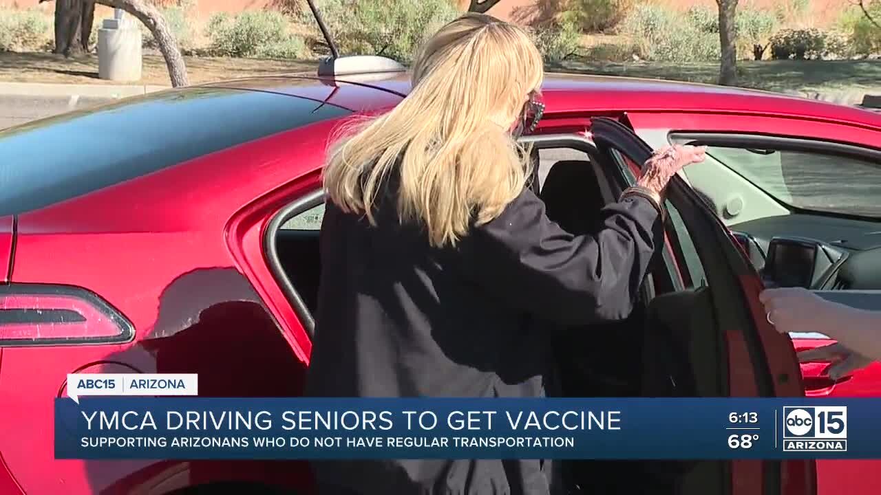 YMCA driving seniors to get COVID vaccine