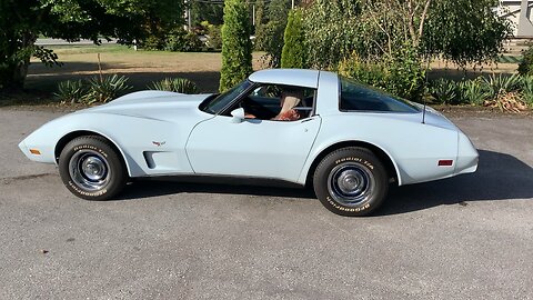 Claire & her 79 Corvette since new!