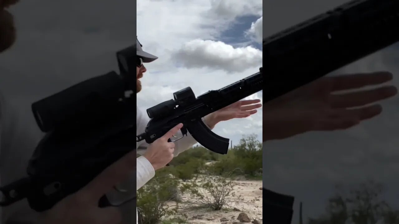 AK47 with last round bolt hold open and bolt release!! This could change everything!