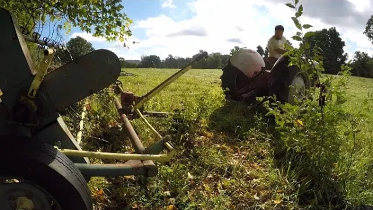 Haying with old equipment | 2022 second cut hay