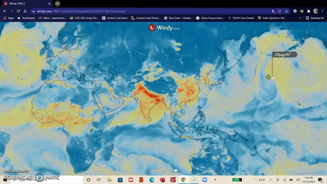 OFF the charts NO2 levels, Lasco back up for an update