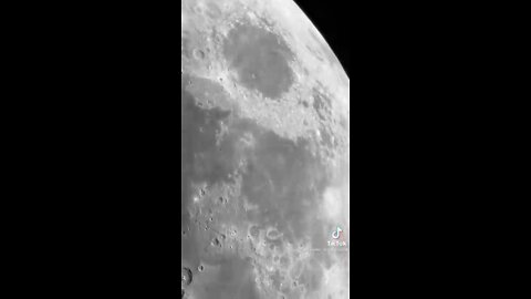 The moon’s movement.