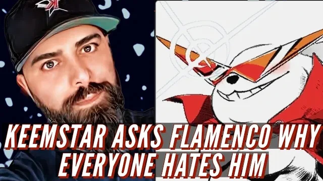 @KeemstarShow asks @FlamencoTV why Everyone HATES him