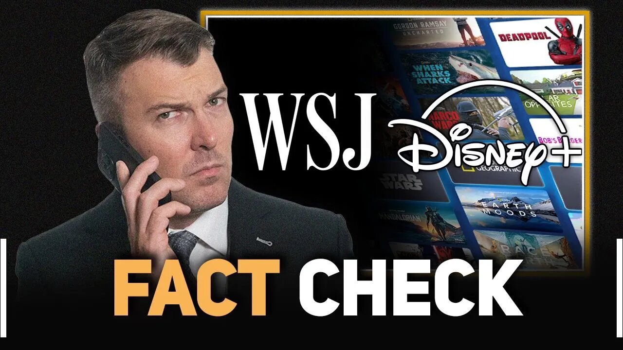 Wall Street Journal HIDES Disney Losses & Lawsuit Facts