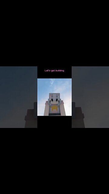 Minecraft BUT I can only build with pink