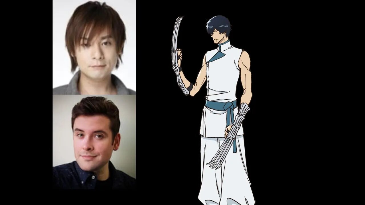 Anime Voice Comparison- Cang Du (Bleach)