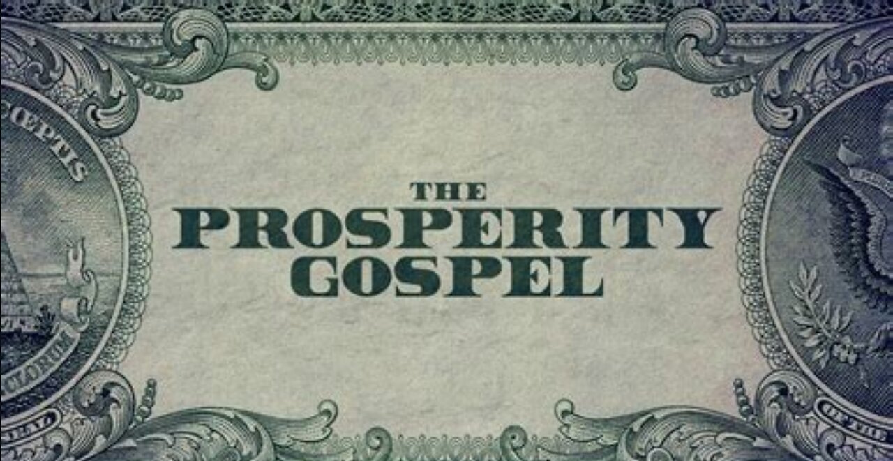 The prosperity gospel is tied to the MotB