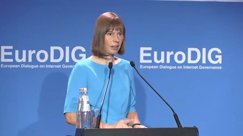 EuroDIG 2017 Day 1 Welcoming address by The President of Estonia Kersti Kaljulaid H3ERsw2y3Rk