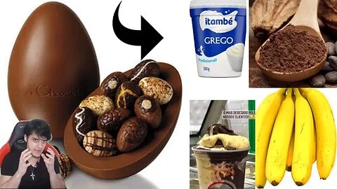 ALIMENTOS PARA SUBSTITUIR O CHOCOLATE INCLUSIVE NA PASCOA