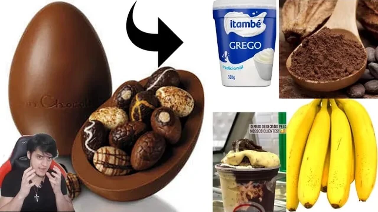 ALIMENTOS PARA SUBSTITUIR O CHOCOLATE INCLUSIVE NA PASCOA