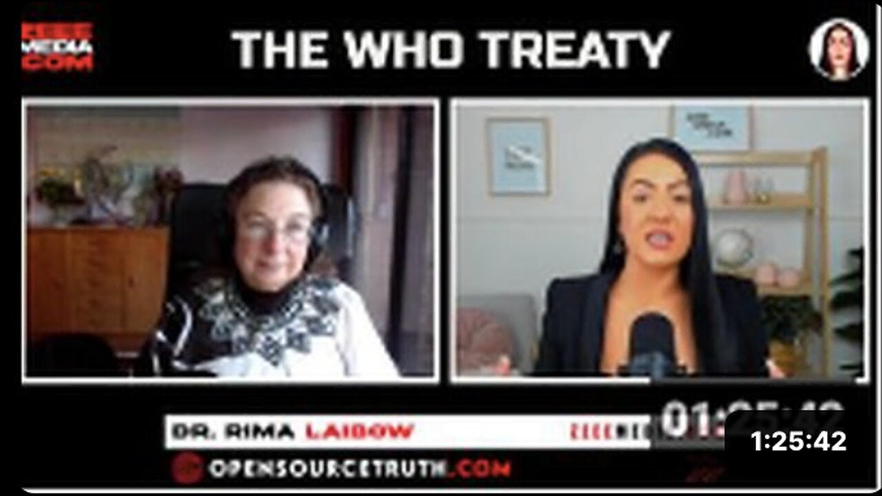 Dr. Rima Laibow - The WHO Treaty & Catastrophic Contagion [This is Our Last Chance] 🌋