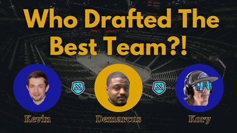 Drafting Our NHL Fantasy Hockey Team | Who Has The Best Strategy & Team❓