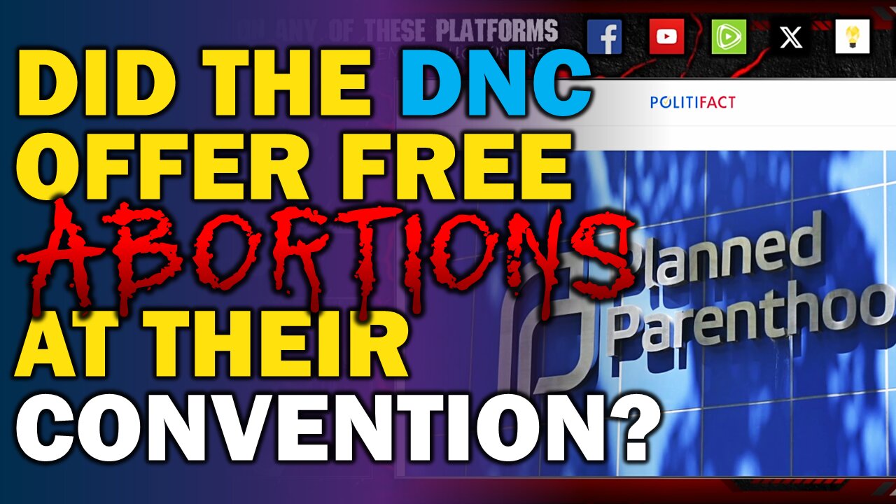 FREE Abortions and Vasectomies given out at the DNC was a big hit for those in attendance.