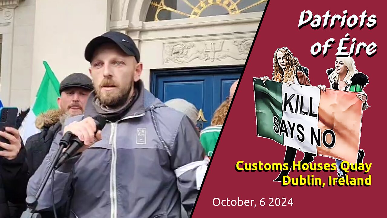 Patriots of Eire Rally: Freedom March in Dublin – October 6th, 2024