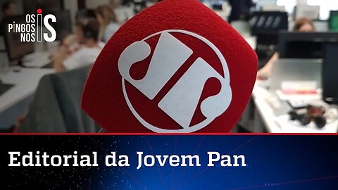 Editorial do Grupo Jovem Pan após ataques mentirosos de outros veículos