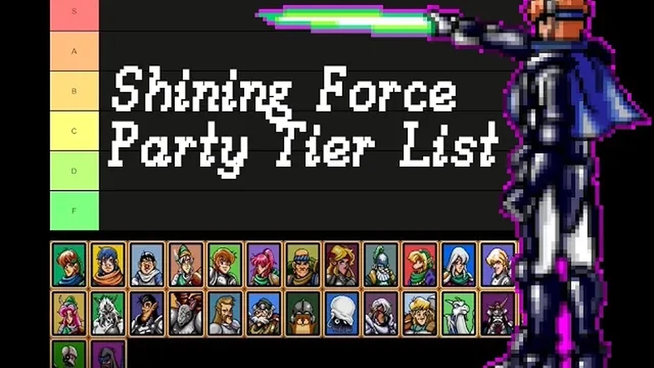 Shining Force - Tier List - Force Members