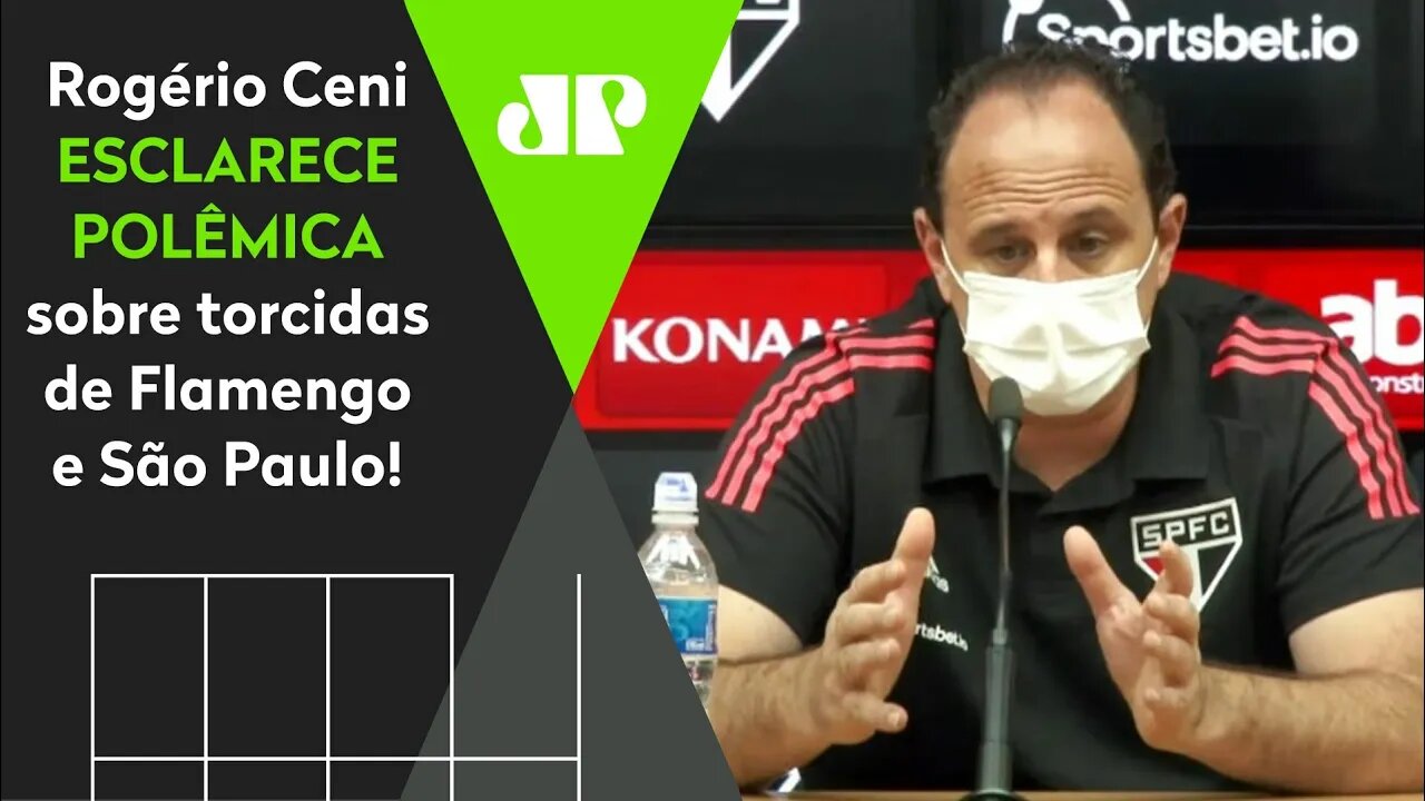 "O que EU FALEI do Flamengo foi..." Rogério Ceni SE DECLARA ao São Paulo e ESCLARECE POLÊMICA!