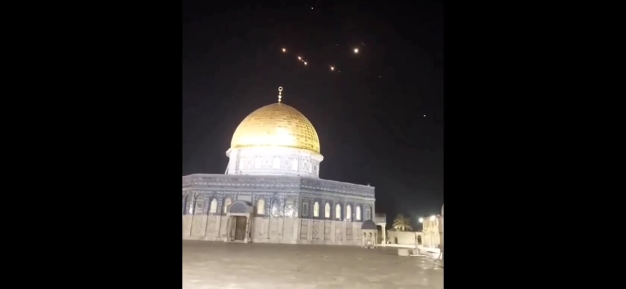 Iran striking Israel...