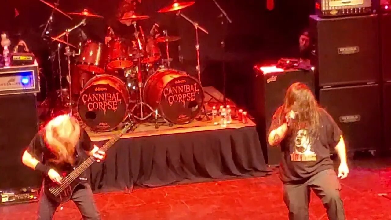 Cannibal Corpse 11/13/22 @ the Fillmore Silver Spring MD