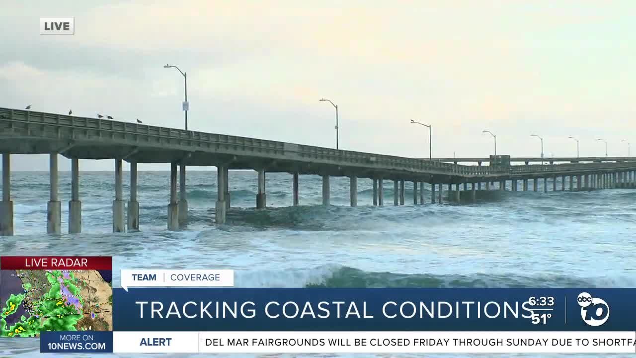 Strong storm could cause problems along coast