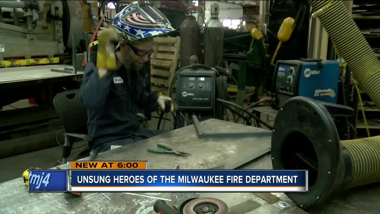 MFD's repair shop team are the unsung heroes of the Milwaukee Fire Department