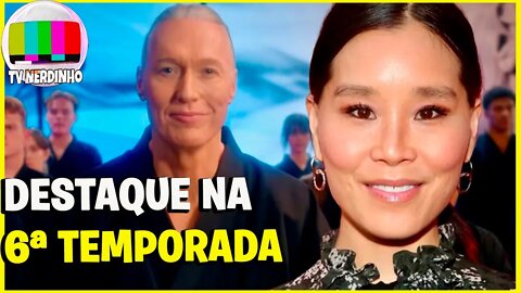 ATRIZ DIZ QUE SUA PERSONAGEM TERÁ MAIS DESTAQUE NA 6ª TEMPORADA DE COBRA KAI