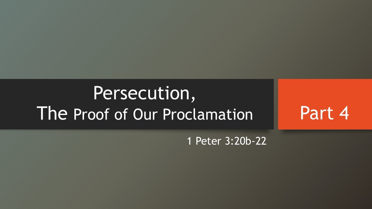 7@7 #54: Persecution, The Proof of Our Proclamation (Part 4)