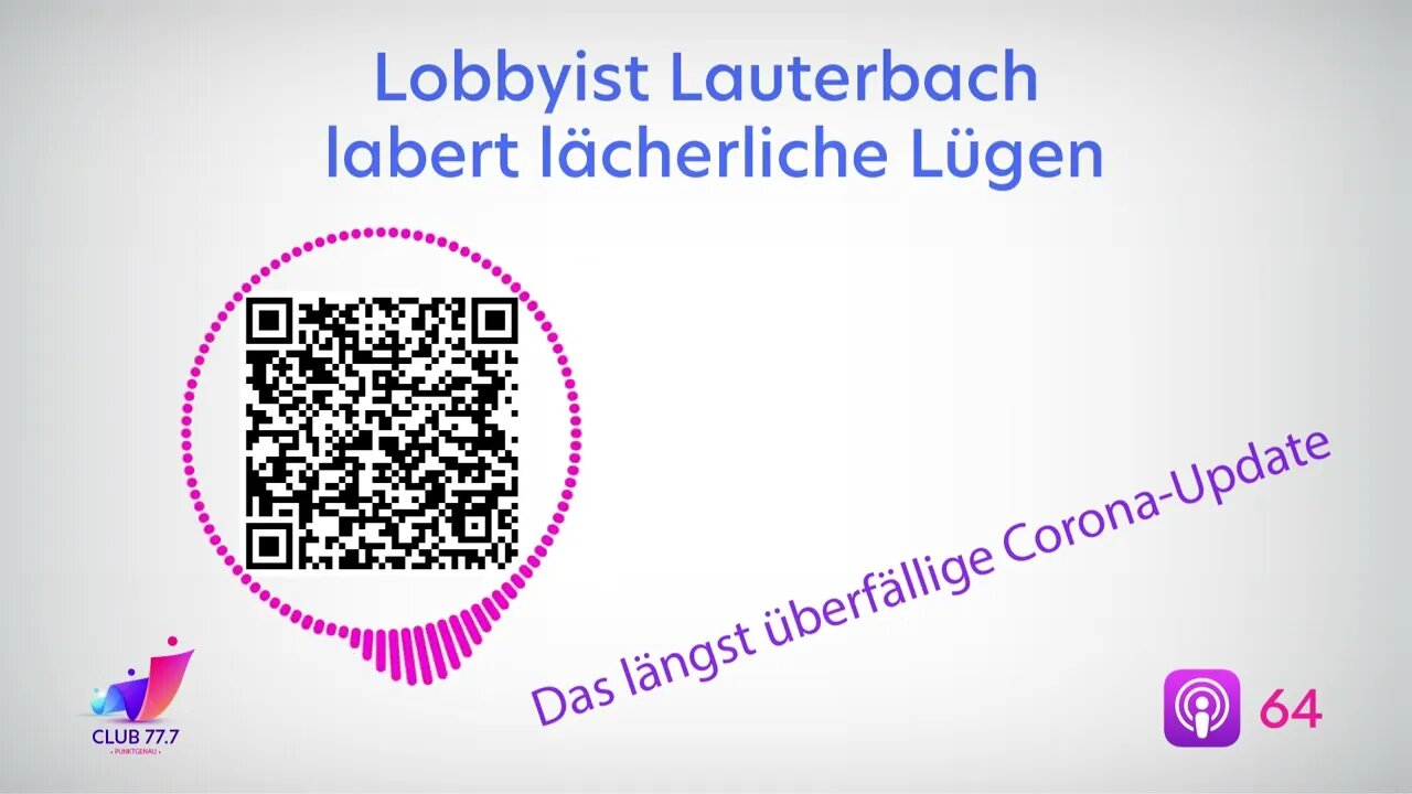 Teaser #64: Lobbyist Lauterbach labert lächerliche Lügen