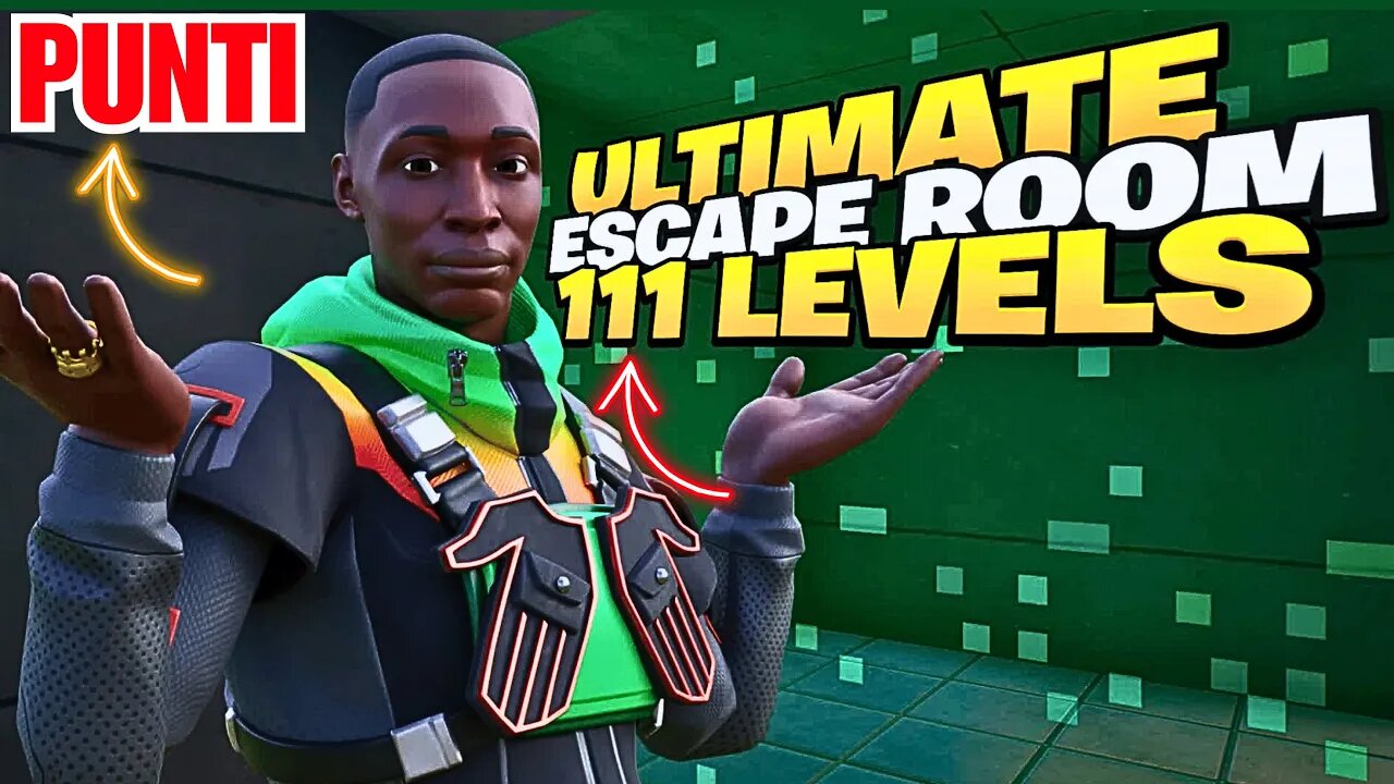 Fortnite The Ultimate Escape Room 111 Levels - (Punti__) All Levels Solution