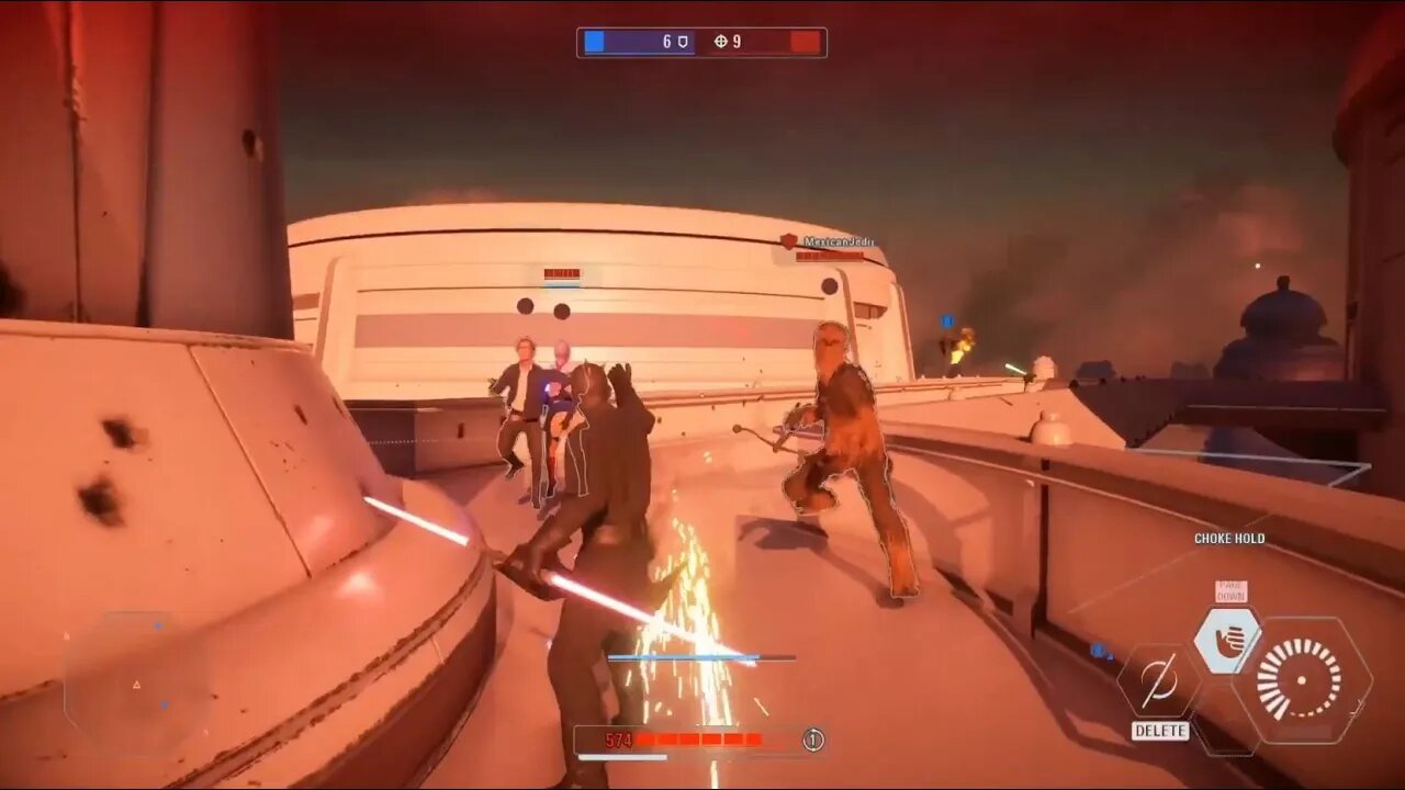 Darth Maul Gets Aroused and Exhilarated from Tossing Heroes and Jedi Off Buildings!