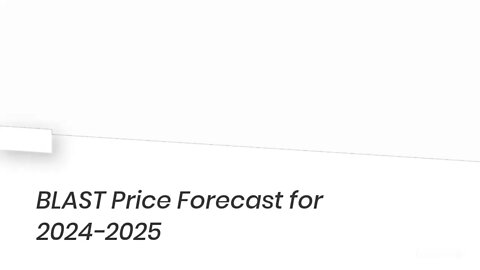 SafeBlast Price Prediction 2022, 2025, 2030 BLAST Price Forecast Cryptocurrency Price Prediction