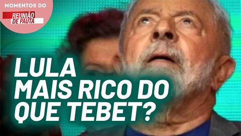 Segundo Estadão, patrimônio de Lula é maior do que o de Tebet | Momentos do Reunião de Pauta