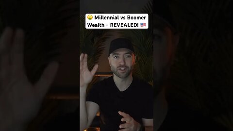 💰Millennial vs Boomer Wealth - EXPOSED! #wealthtransfer #financetips #babyboomers #millennials #us