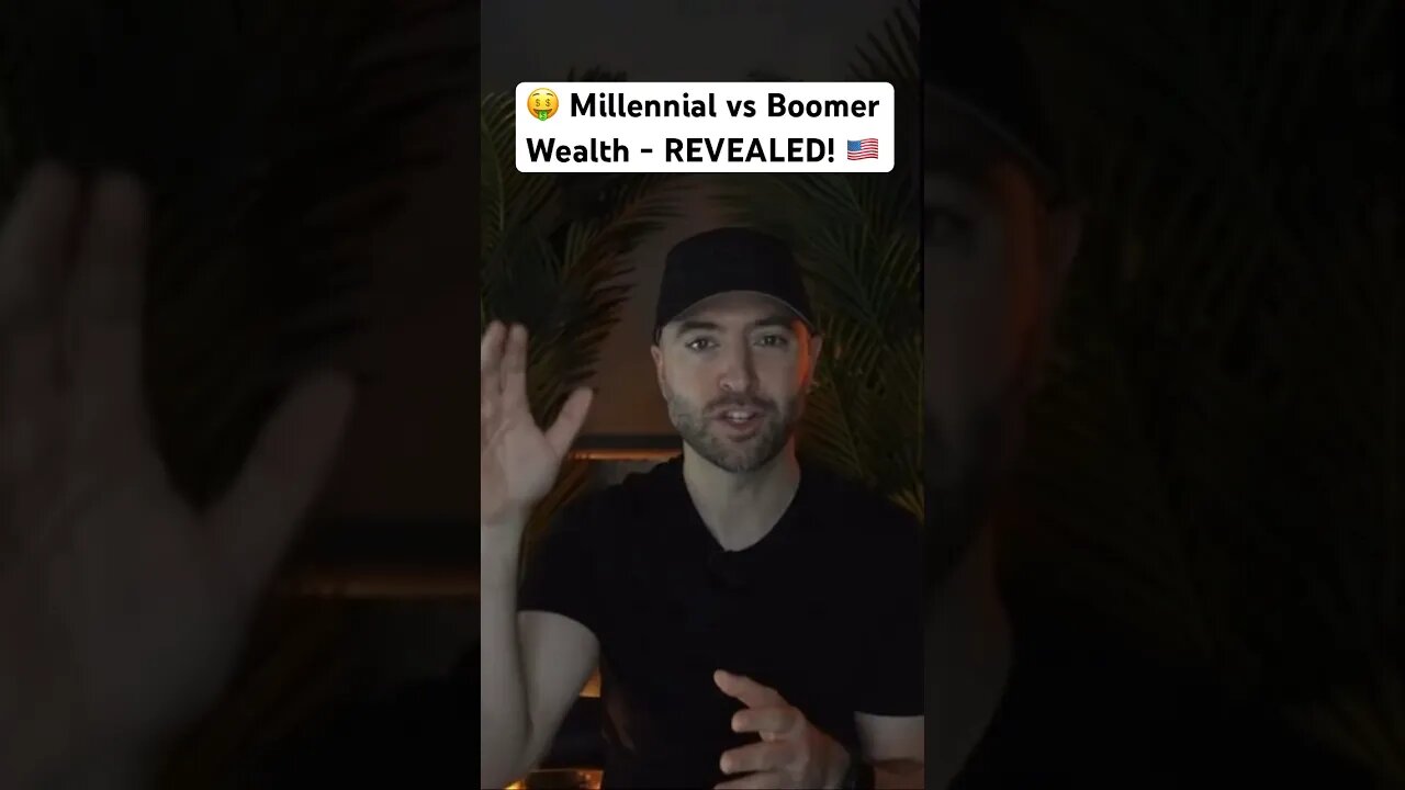 💰Millennial vs Boomer Wealth - EXPOSED! #wealthtransfer #financetips #babyboomers #millennials #us