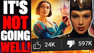 Disney FINALLY Releases Snow White Trailer! | Gets RATIOED And HUGE FAN BACKLASH! | Box Office Flop?