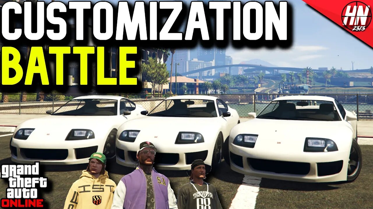 Dinka Jester Classic Customization Battle ft. @gtanpc @twingeplaysgames | GTA Online​