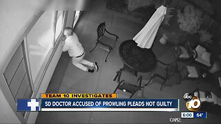Team 10: Doctor accused of prowling pleads not guilty