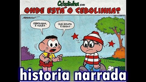 Cebolinha em-Onde está o Cebolinha? | Gibis do Rapha