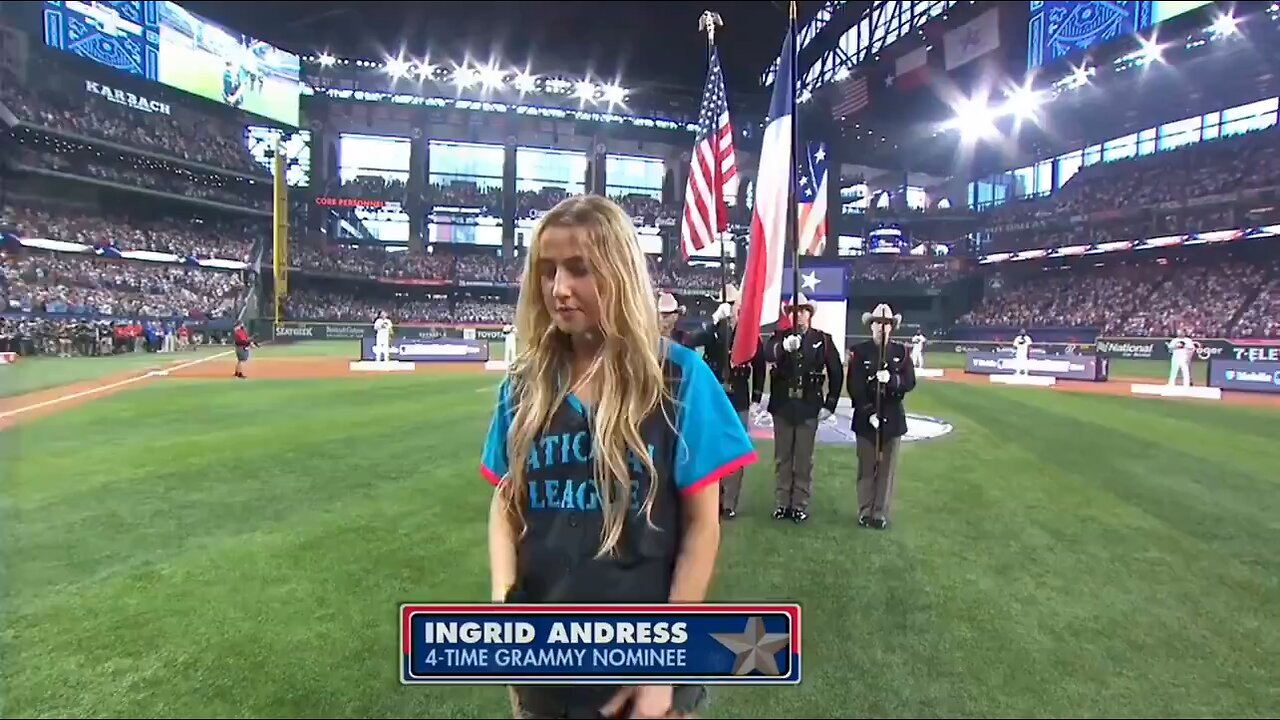 🎤 Singer Ingrid Andress enters rehab after a troubled National Anthem at the Home Run Derby