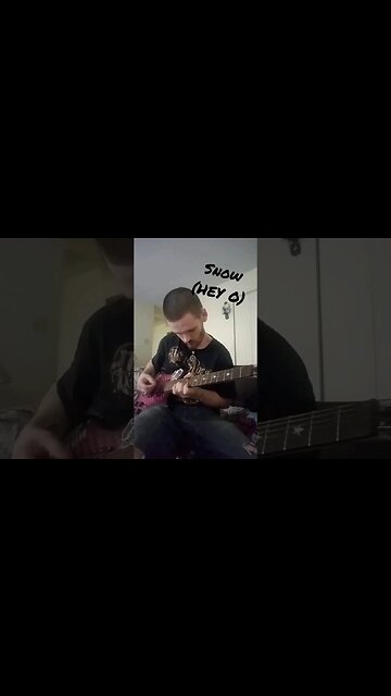 Snow (Hey o) 🌨 Chrous & Bridge #rhcp #chillipeppers #music #guitar #guitarcover #electricguitar